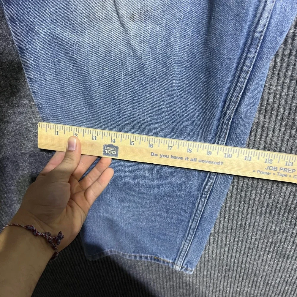 Levis 560 Comfort Fit Jeans Mens 38x30 Blue Baggy Relaxed Tapered Light Wash